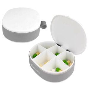 Pill Box Small Pill Organiser Travel Pill Box Mini Pillbox Portable Daily Pills